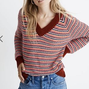 Madewell Arden Sweater in Stripe